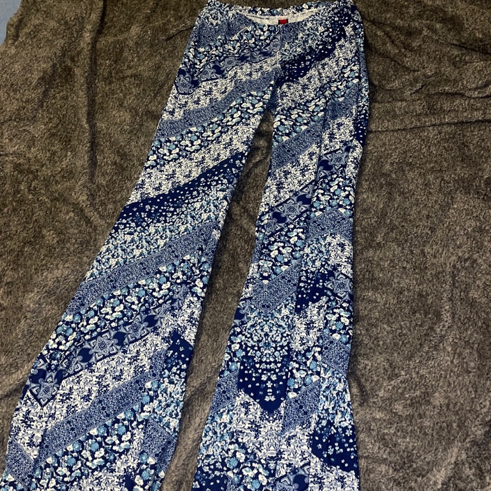 Hippie bell bottoms tights